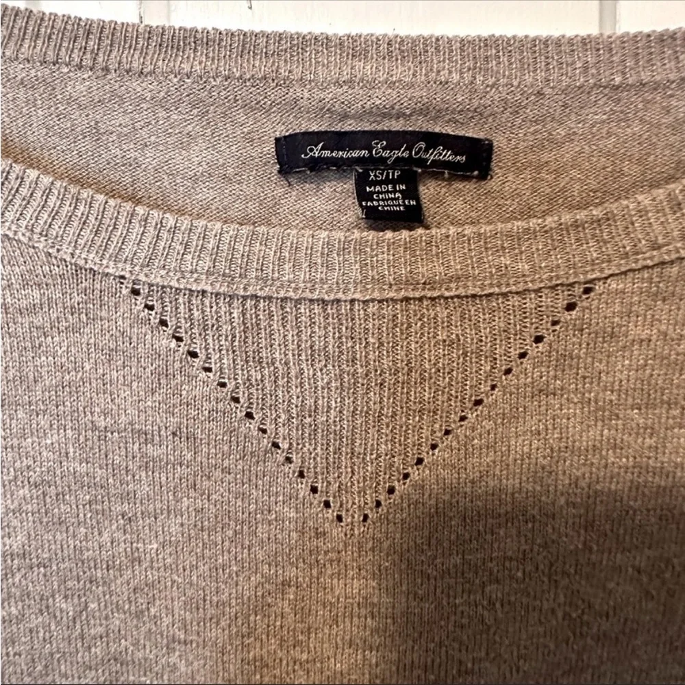 American Eagle Outfitters Beige Top XS